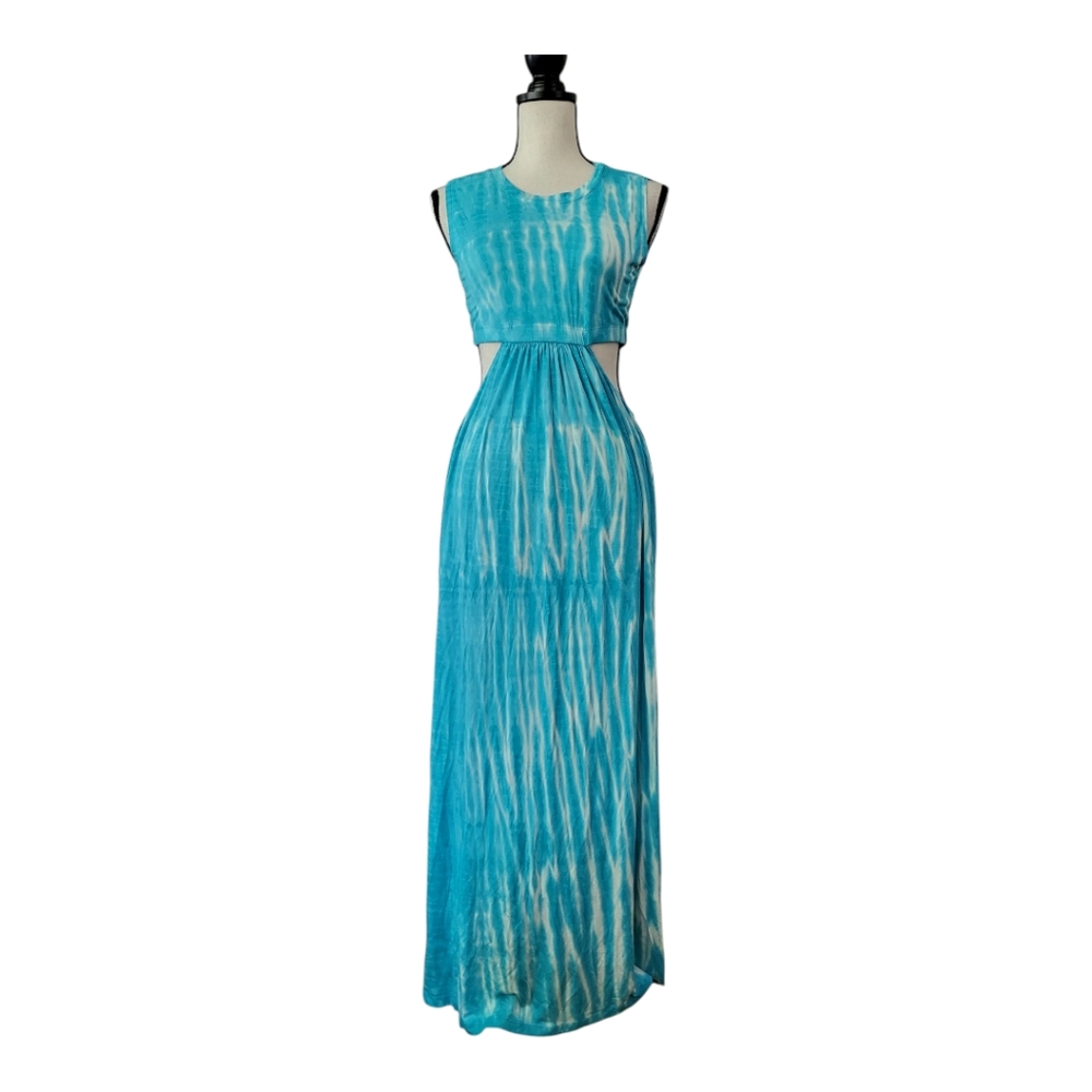 💕SFS X Baked Sydney Dress - Tie Dye Open‎ Back Maxi Dress Size L New